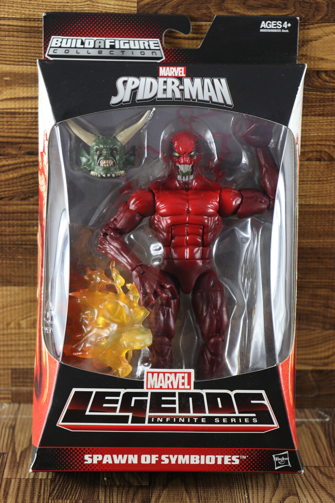2013 Marvel Legends Spider-Man Spawn Of Symbiotes Green Goblin BAF