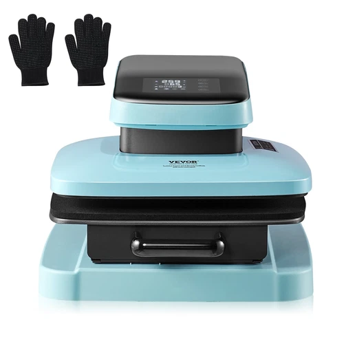 VEVOR Auto Heat Press Machine 15x15” Smart Sublimation T-Shirt Press - Open Box