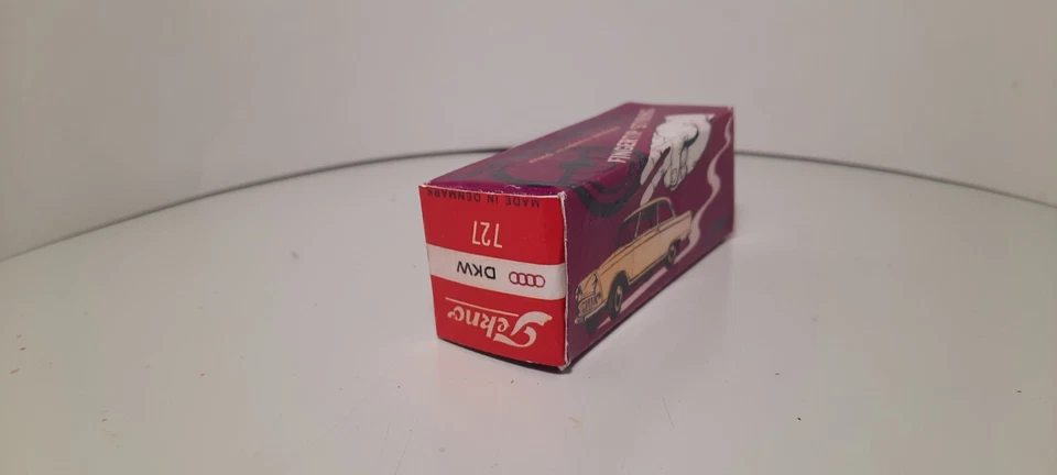 TEKNO DINAMARCA CAJA REPRODUCCIÓN PARA 727 DKW D K W 727 coche clásico vintage 1/43 Foto 2 de 4
