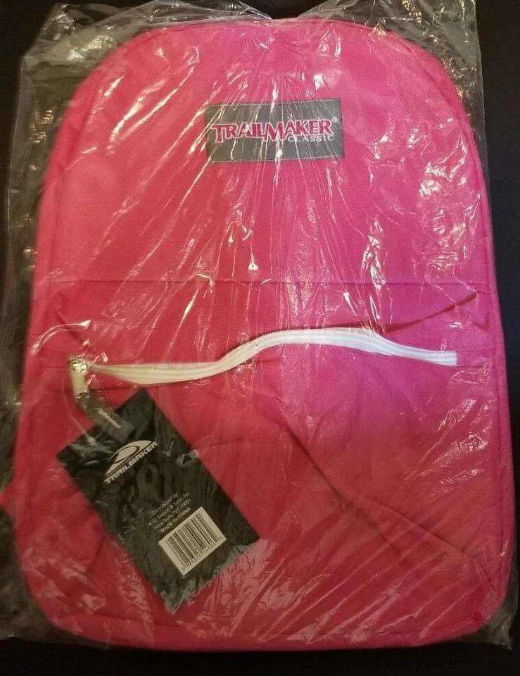 Mochila Trailmaker Classic 2 Bolsillos Color: ROSA Foto 2 de 3