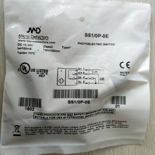1PCS New For Micro Detectors Photoelectric Switch Sensor SS1-0P-0E - Picture 2 of 2