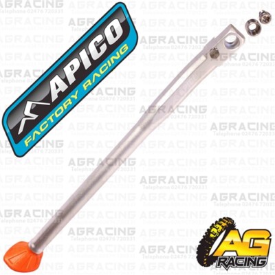 Apico Ersatz Tritt Seitenständer Silber Orange Für KTM EXC 500 2006