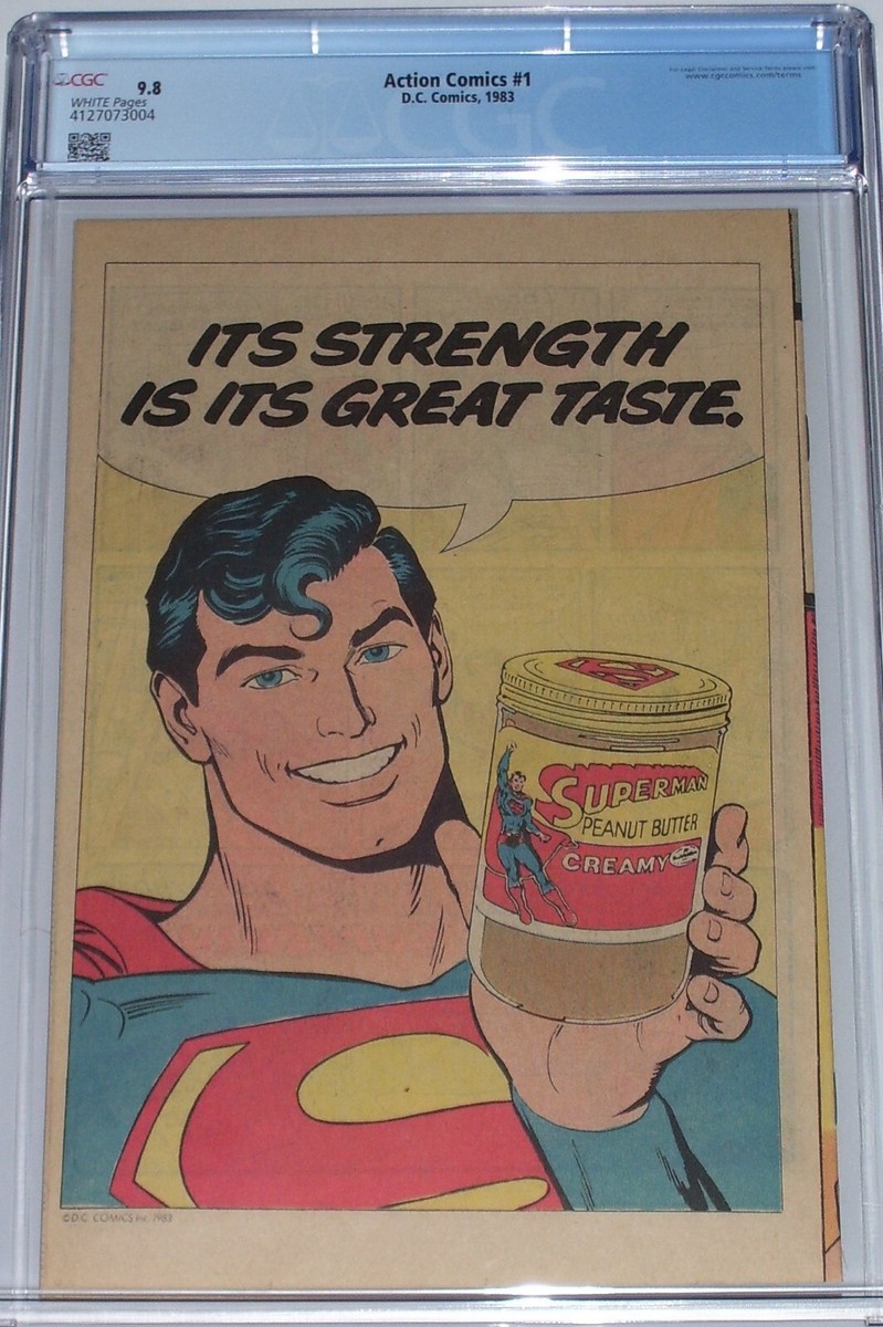 アメコミリーフ Superman #10 CGC 9.8 Action Comics #1 CGC 9.8 Superman Peanut Butter reprints 1st