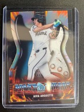 2026 Bowman 1st Chrome Aiva Arquette Power Chords Insert #PC-18 Miami Marlins