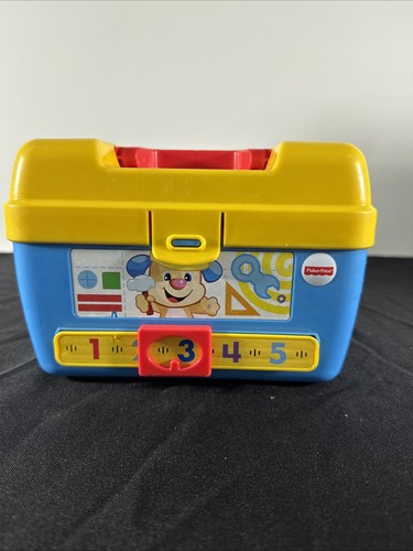 FISHER PRICE LAUGH AND LEARN SMART STAGES TOOLBOX FOR KIDS *TESTED*