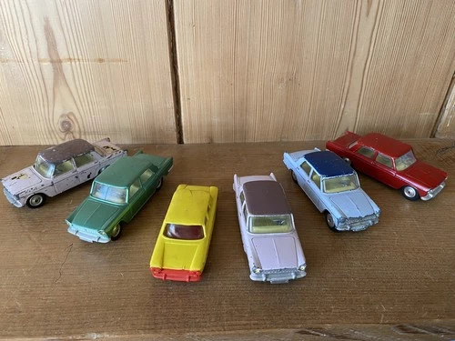 Vintage Corgi Fiat 1800 & 2100 plus Plastic Fiat Bundle