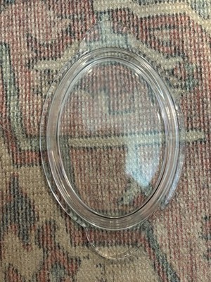 Pyrex Clear Oval P-14-C Replacement Lid Only Corning Ware 6.5 X 4.5