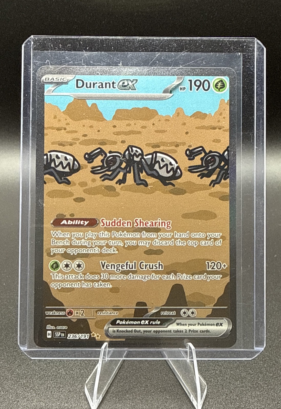 Durant ex 236/191 Sv08: Surging Sparks Holo