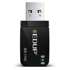 1300Mbps USB 3.0 Wireless WiFi Adapter for PC, USB Wi-Fi Dongle AC Mini Netwo...