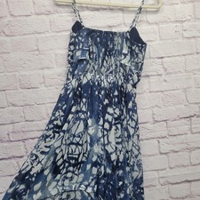 Betsey Johnson Maxi Dress Size 6 Tiered Ruffle Spaghetti Strap Lined Boho Resort