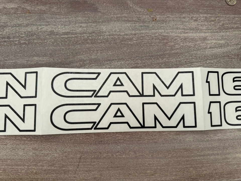 Toyota Decal Twin Cam 16 Ideal For Corolla Sprinter ST183 GT-R Twin Cam - image 3 of 4