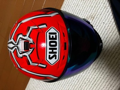 SHOEI X-Fourteen MARQUEZ4 Full Face Helmet Size M Mirror Shield