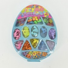 Vintage Lisa Frank Easter Bead Mania Jewelry Craft Kit Sealed 630 Pieces