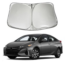 SZYUCHEN Car Windshield Sun Shade Sunshade Compatible with Toyota silver