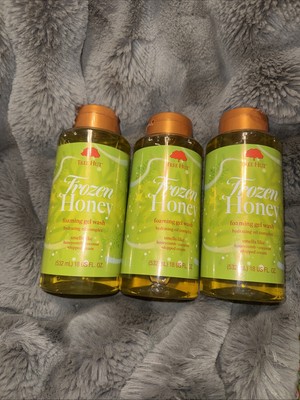 Three Piece Set Of Tree Hut  Frozen Honey  Foaming Gel Wash New Limited Edition