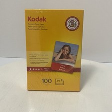 Kodak Premium Photo Paper 4x6 Instant Dry 100 Sheets Gloss NEW Sealed