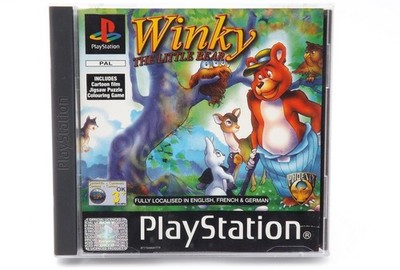 Winky the little bear (Sony PlayStation 1/2) PS1 Spiel i. OVP - GUT