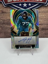 2025 Panini Select Prizm Autograph Anton Harrison Jaguars #SIP-AHN