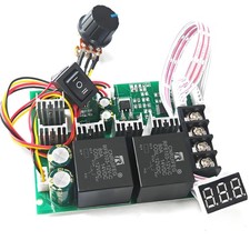 NEWNEWLIU PWM DC Motor Speed Controller,12V/24V/36V/48V/40A LED Display Stepl...