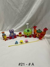In The Night Garden Ninky Nonk Train musical & Lights working no red yellow cups
