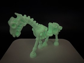 Lego Monster Fighters The Mummy (9462-1) Glow-In-The-Dark Skeleton Horse 74463