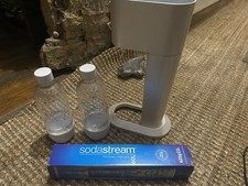 Soda Stream Sparkling Water Maker Machine with New Cylinders and Bottle