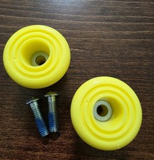 C7skates Quad Roller Skate Toe Stoppers for Adults - New Lemonpop yellow