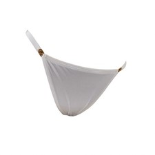 Victoria s Secret Smooth String Bikini Panty White Adjustable Women's NWT