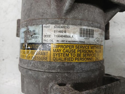 8200309193 klimakompressor RENAULT MEGANE II BERLINA 5P 11304040556A cansp207448
