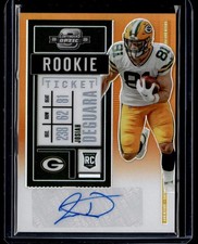 Josiah Deguara Football Panini #172 Orange SNRCAU Green Bay Packers