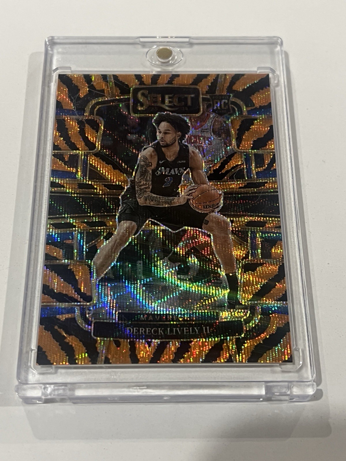 Dereck Lively II 2023-24 Panini Select Tiger Concourse Prizm RC Rookie SP 2024