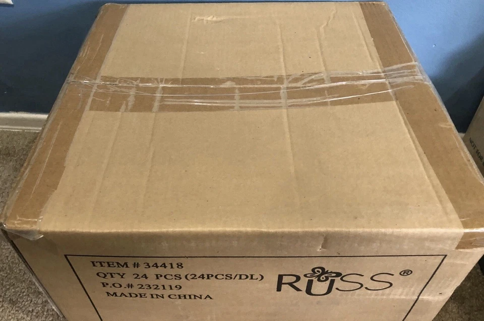 Russ Berrie Estrellas Brillantes Nuevo Sellado de Fábrica 24 piezas. Caja Libre de Humo Hogar* Foto 2 de 4