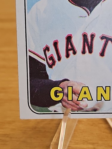 Vintage 1969 Topps Baseball Cards #190 Willie Mays HOF San Francisco Giants EX - Picture 5 of 10