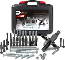 Powerbuilt Harmonic Balancer Puller Set, Remove and Install, Balancers Black 