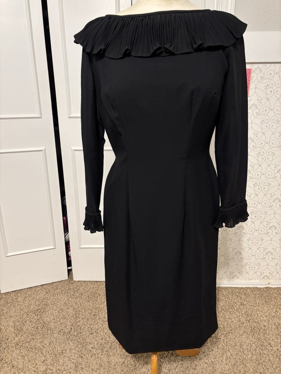 left arm long sleeve dress Long Sleeve Asymmetrical Hem Dress