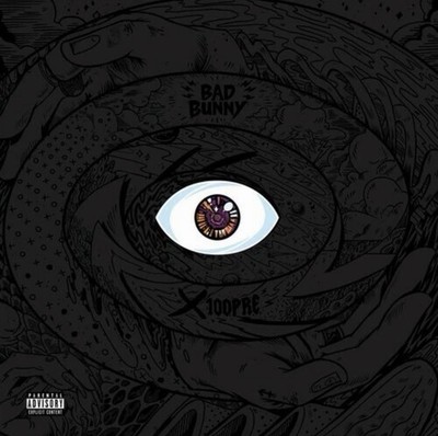 Bad Bunny x100pre Double LP Black Vinyl Record Parental Advisory Explicit