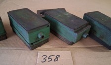 Maschinenf&uuml;&szlig;e Keilschuhe 5 St&uuml;ck  105mm x 55mm