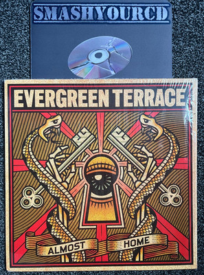 EVERGREEN TERRACE - ALMOST HOME(RARE/LTD EDITION PINK WITH BLACK SPLATTER LP/500
