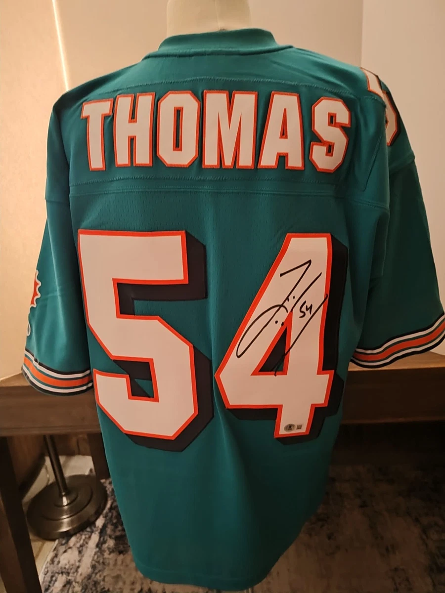 Zach Thomas Miami Dolphins NFL Original Autographed Items for sale