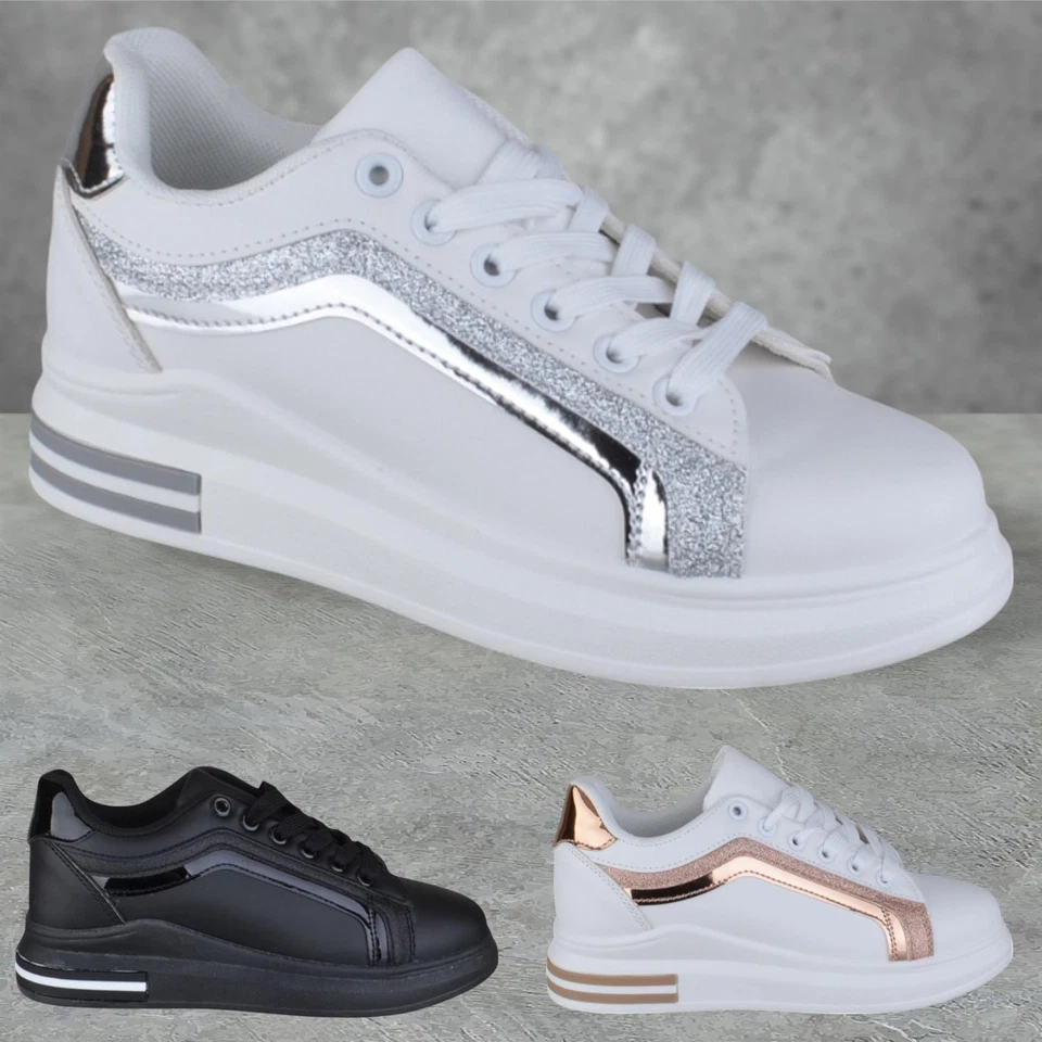 MODELLO FASHIONS LADIES WOMENS FLAT LACE UP COMFY SUMMER SPORTS CASUAL PUMPS SNEAKERS SHOES SIZE