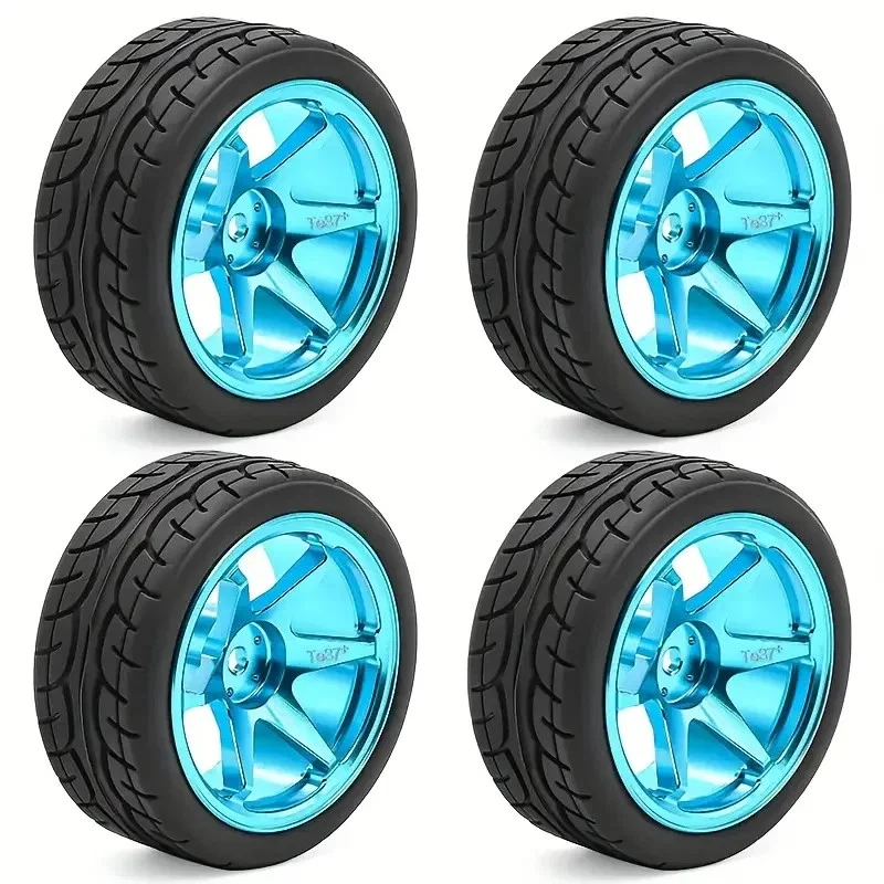 Juego de llantas de aleación de radiocontrol para tt01e Hpi Rs4 MST FW06 HSPTT02 TT01 XV01 HPI PTG2 Foto 4 de 4