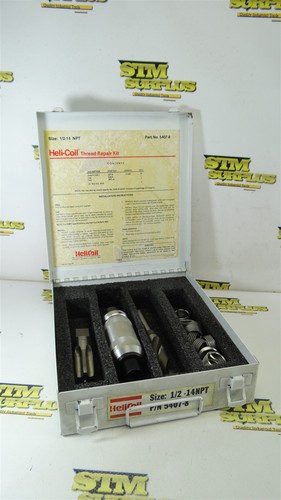 HELICOIL MASTER PIPE THREAD REPAIR KIT 1/2"-14NPT P/N #5407-8