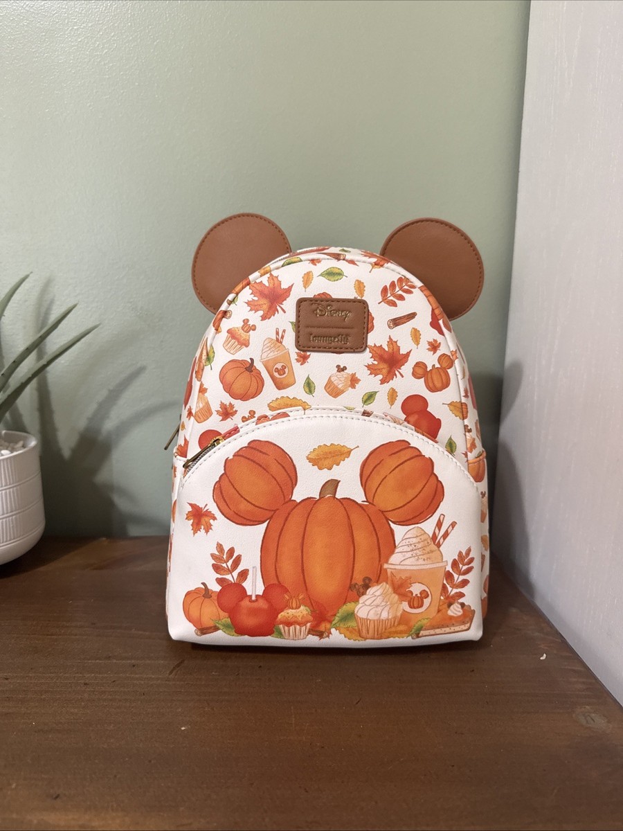Loungefly Disney Mickey Mouse Pumpkin Fall Treats Scented  display picture 3