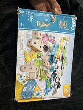BRIO Builder Motor Set STEM Toy 80/121 Pieces Battery Powered Motor for Kids 3 