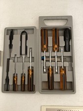 RARE Vintage Curtis Esselte 11 PIECE Computer Tool Kit with Hard Plastic Case