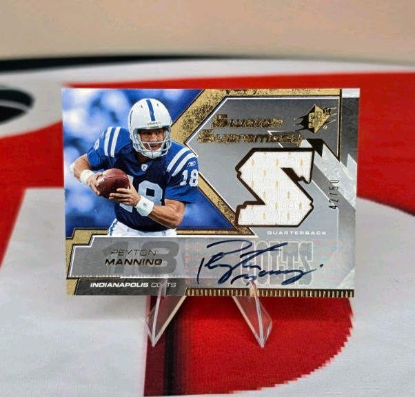 2005 SPx - Swatch Supremacy Peyton Manning #SWA-PM Autographs /50 (AU, MEM)