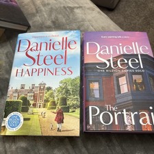 2 X Danielle Steele Hardback Books. Happiness Portrait