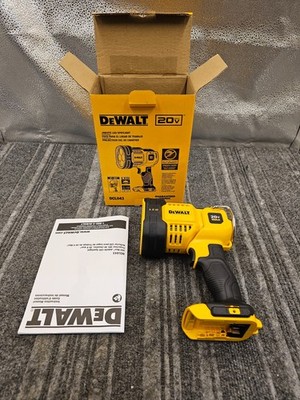 DeWalt DCL043 20V Max Cordless LED Jobsite Spotlight TOOL ONLY