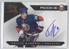 2010-11 Panini Luxury Suite Rookies Group 3 315/499 Travis Hamonic #163 Auto 9bp