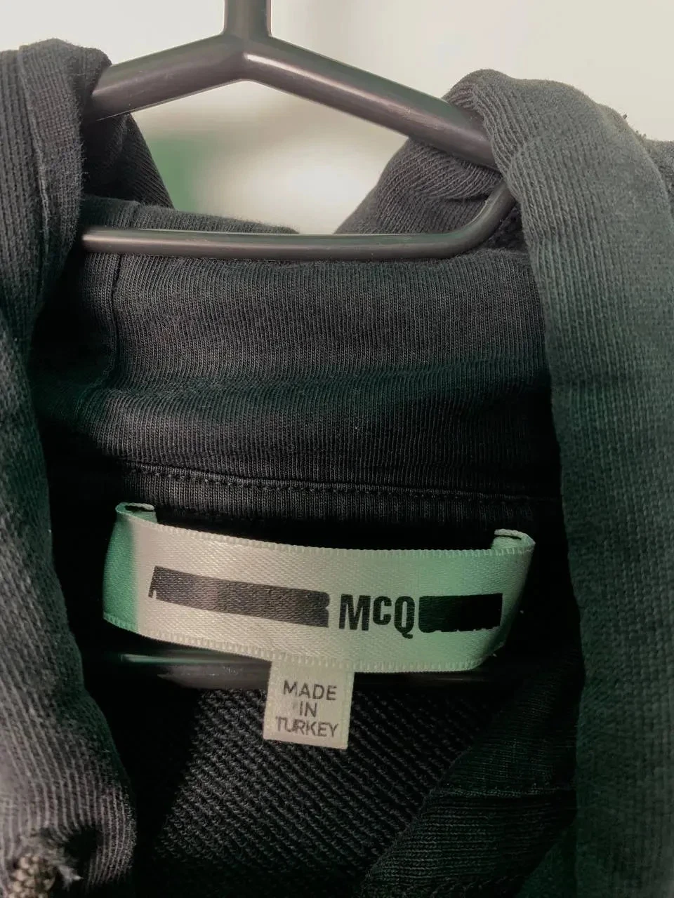 Felpa con cappuccio Mcq Alexander Mcqueen stampa rondine taglia M